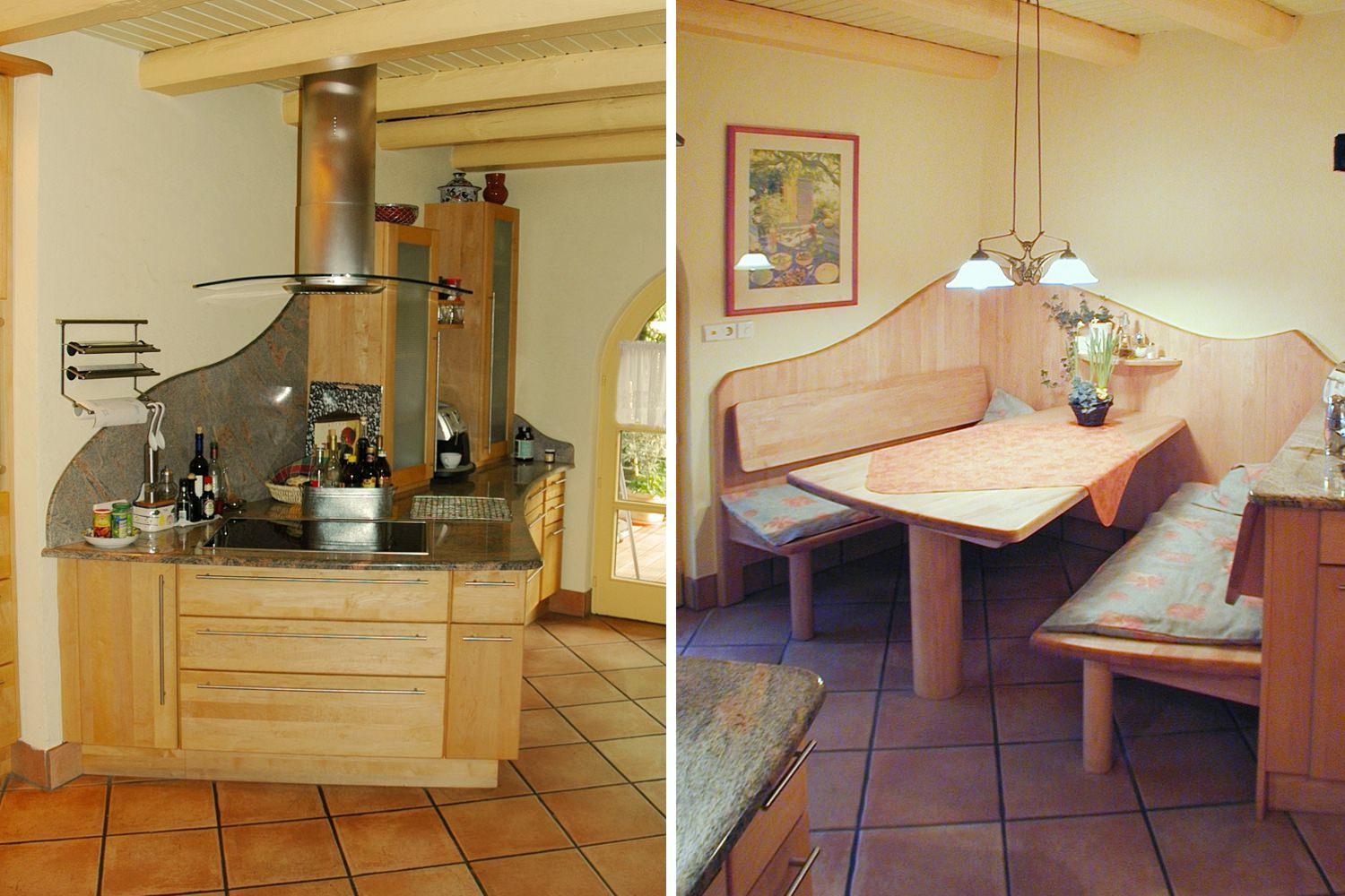 Uwe – küche sucht haus Kücheninsel massivholz