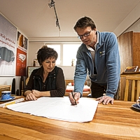 Planung bei Pfister Möbelwerkstatt