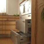 Kühlschubladen Hochschrank runde Küche