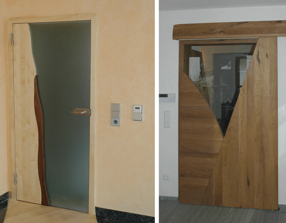 Individuelle Zimmertüren aus Holz