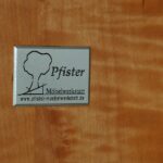 Qualitätssiegel für Pfister Möbel und Küchen nach einer strengen Qualitätskontrolle