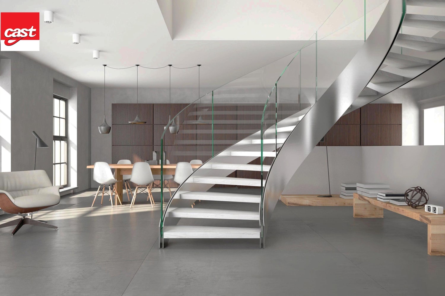 Designtreppen aus Italien?