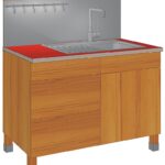Spülenmodul mit Schubladen und Auszügen