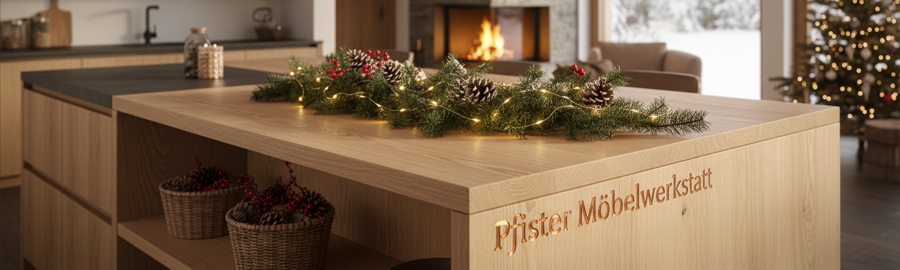 Frohe Weihnacht von Pfister Möbelwerkstatt