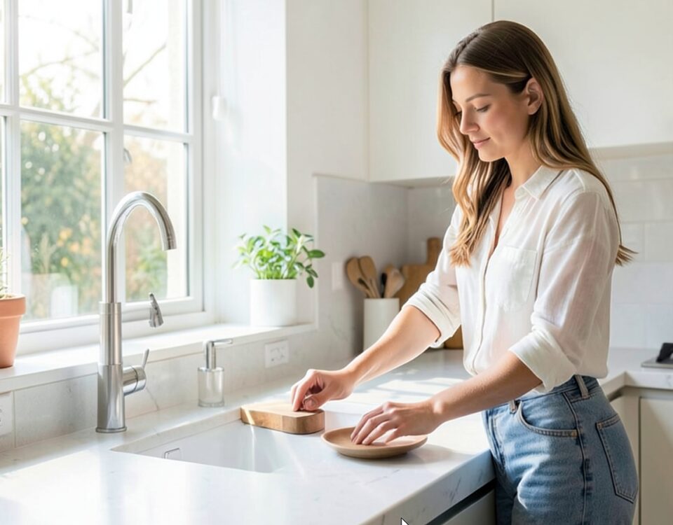 Keramikarbeitsplatten sind leicht zu pflegen und in vielfältigen Farben zu bekommen
