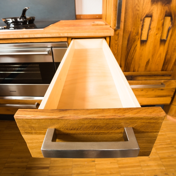 Schubladen in voller Schranktiefe